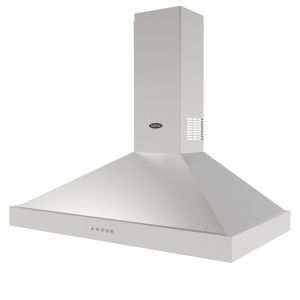 Belling BEL COOKCENTRE CHIM 100PY Cookcentre 100cm Pyramid Chimney Cooker Hood in Stainless Steel