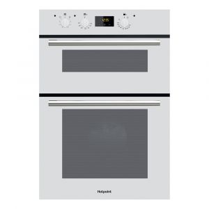 Hotpoint DD2540WH Built In Circulaire Fan Cooking Double Oven in White