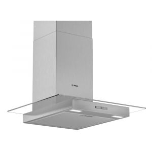 Bosch DWG64BC50B Series 2 60cm Chimney Cooker Hood in Stainless Steel and Glass
