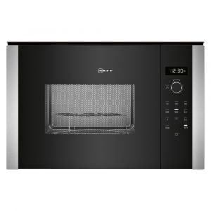 Neff HLAGD53N0B N50 Built In Microwave Oven with Grill in Stainless Steel