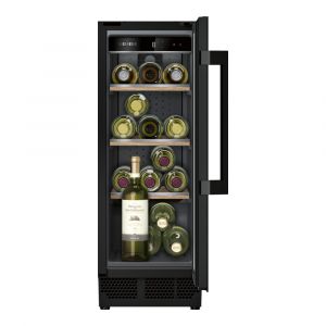 Siemens KU20WVHF0G Freestanding iQ500 Under Counter Wine Cooler in Black