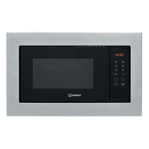 Indesit MWI125GX Built In 25 Litre Microwave and Grill in Stainless Steel