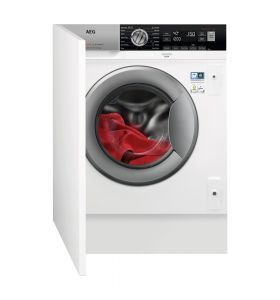 AEG L7FC8432BI 7000 Series Integrated ProSteam 8kg 1400rpm Washing Machine in White